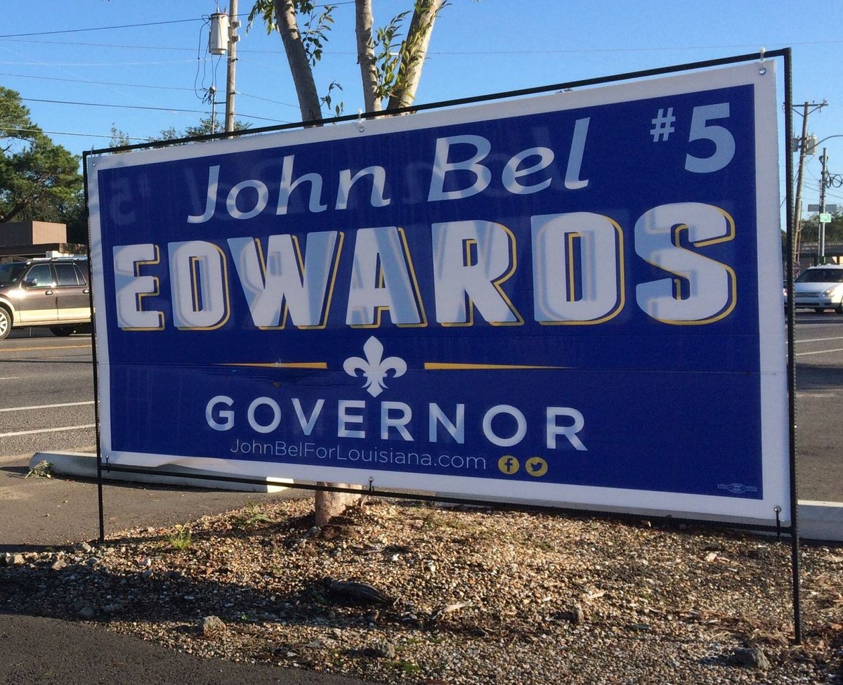 John Bel Edwards 4x8